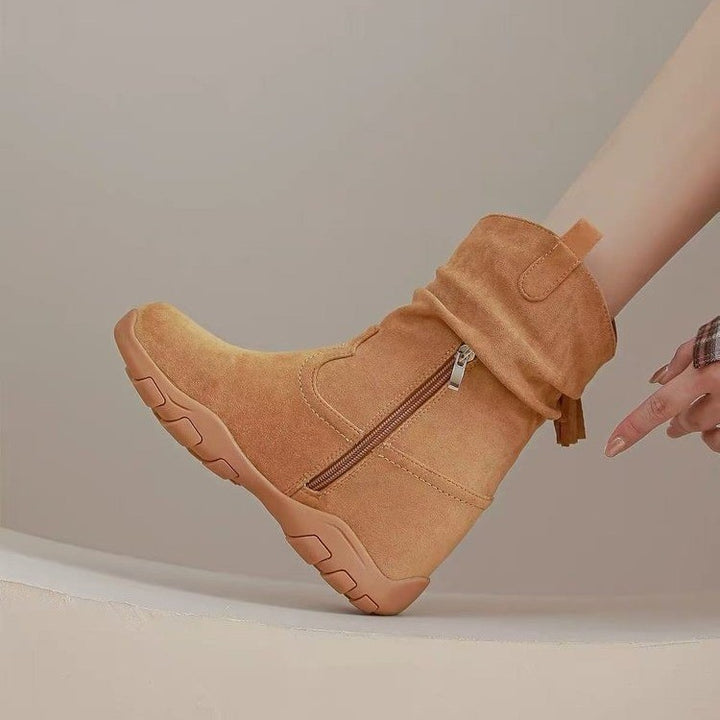 Ladies Elegant and Comfortable Winter Boots Mune Fashion