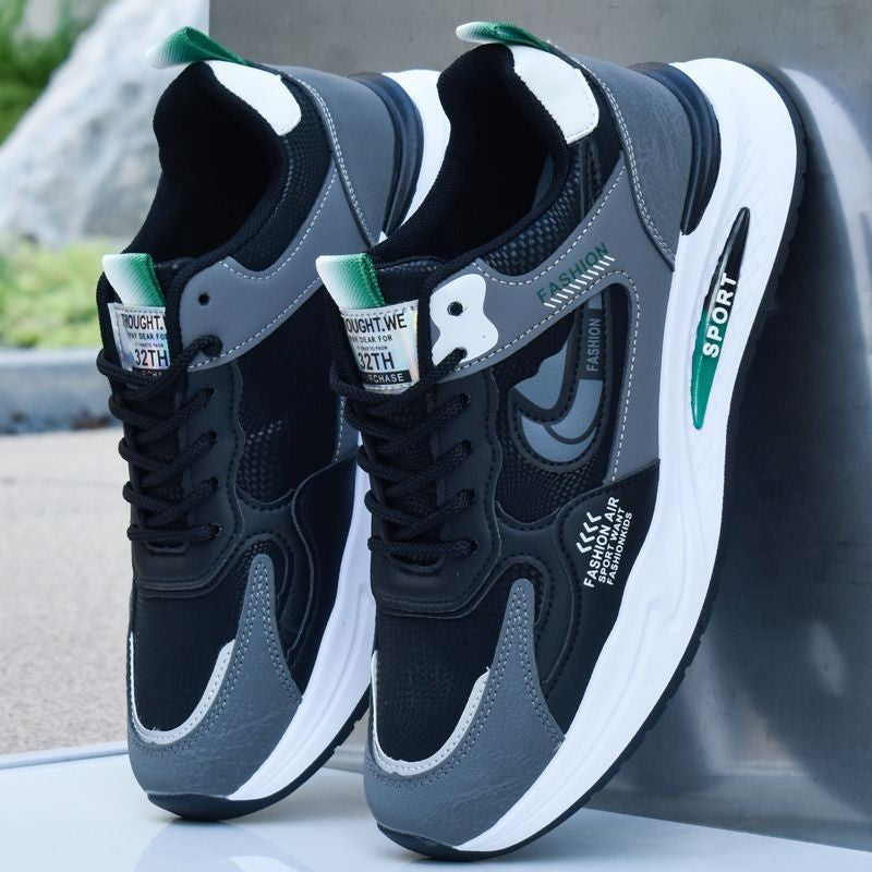 Women's sporty running sneakers with padded insole and breathable construction Mune Fashion