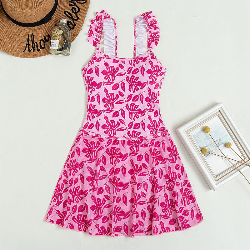 Women’s swimsuit dress with floral pattern Mune Fashion