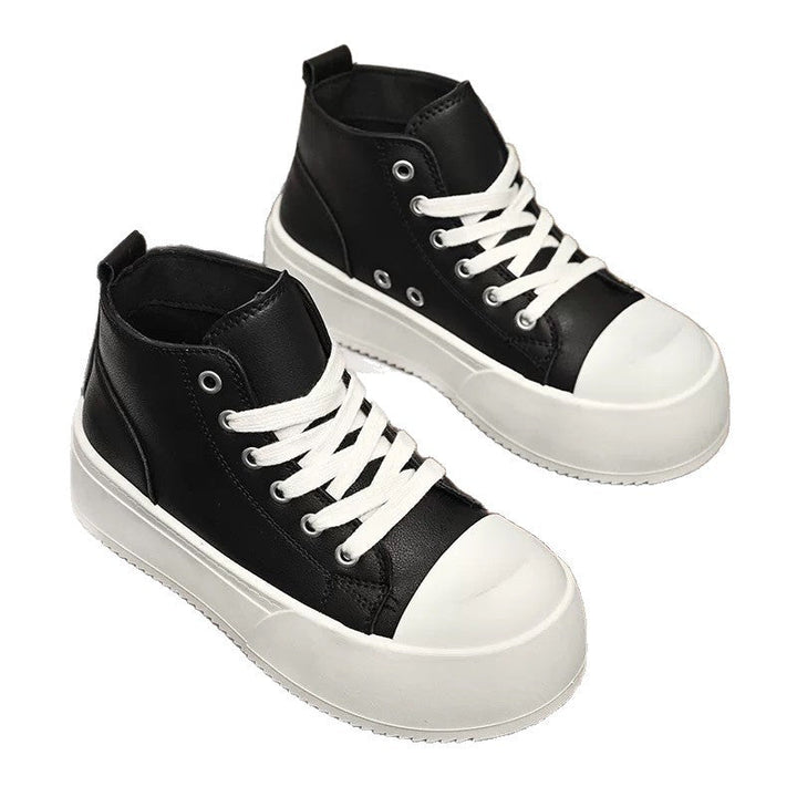 Women High Platform Sneakers with Robust Profile and Sporty Design Mune Fashion