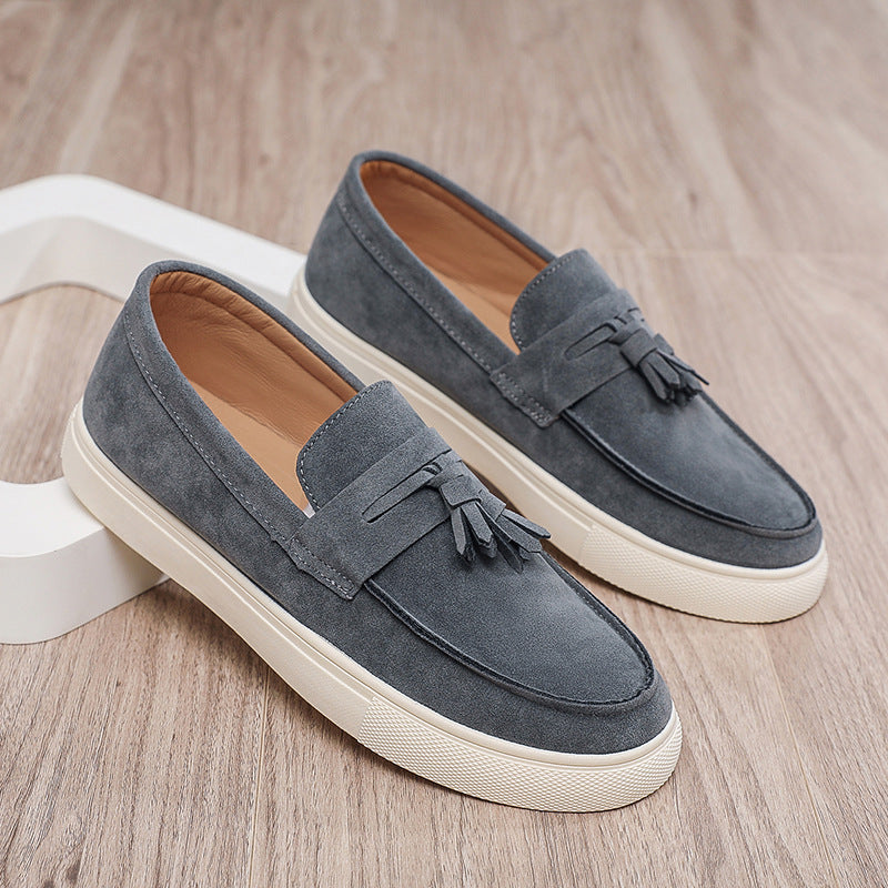 Men's Stylish Moccasins with Fringes Mune Fashion