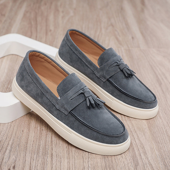 Men's Stylish Moccasins with Fringes Mune Fashion