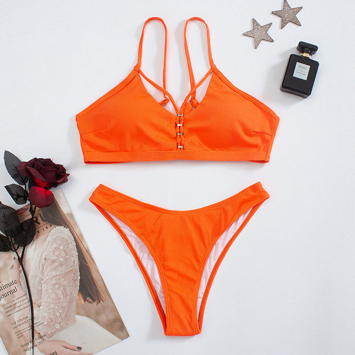 Women's bikini set with a sophisticated strap system and elegant closure Mune Fashion