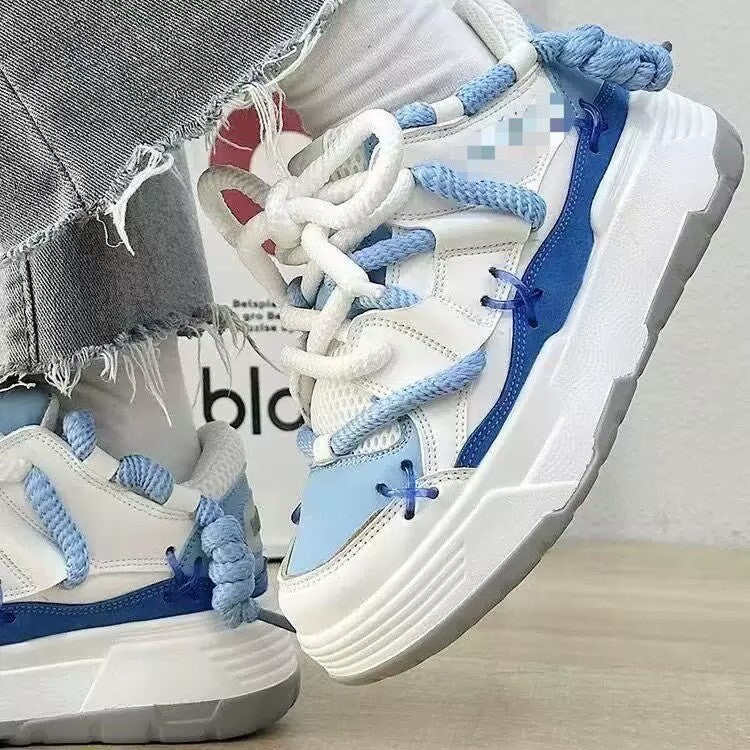 Women Sporty Sneakers with Innovative Accents and Non-Slip Sole Mune Fashion