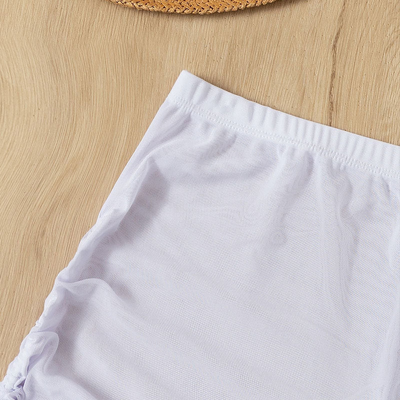 Ladies Stylish Swim Shorts with Gatherings Mune Fashion