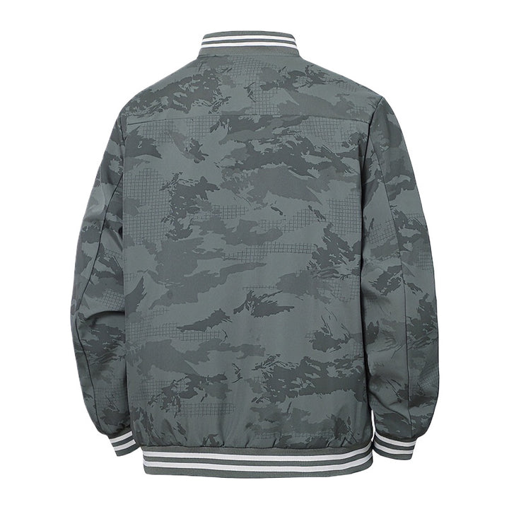 Men's Sporty Bomber Jacket with Contrasting Details Mune Fashion