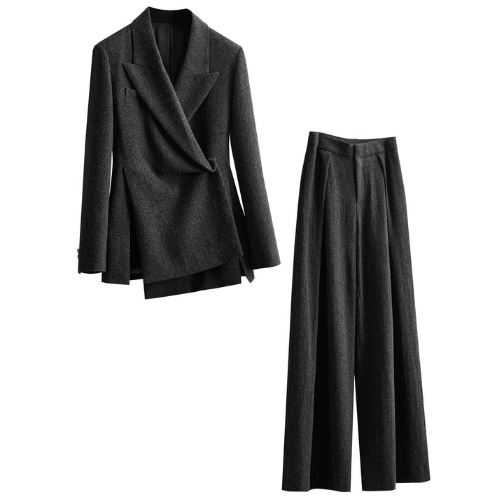Women's Elegant Two-Piece Suit Set Mune Fashion