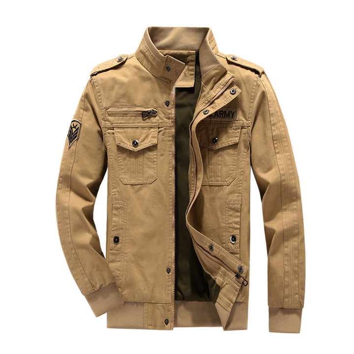 Men's water-repellent utility parka with teddy lining, hood, and multifunction pockets Mune Fashion