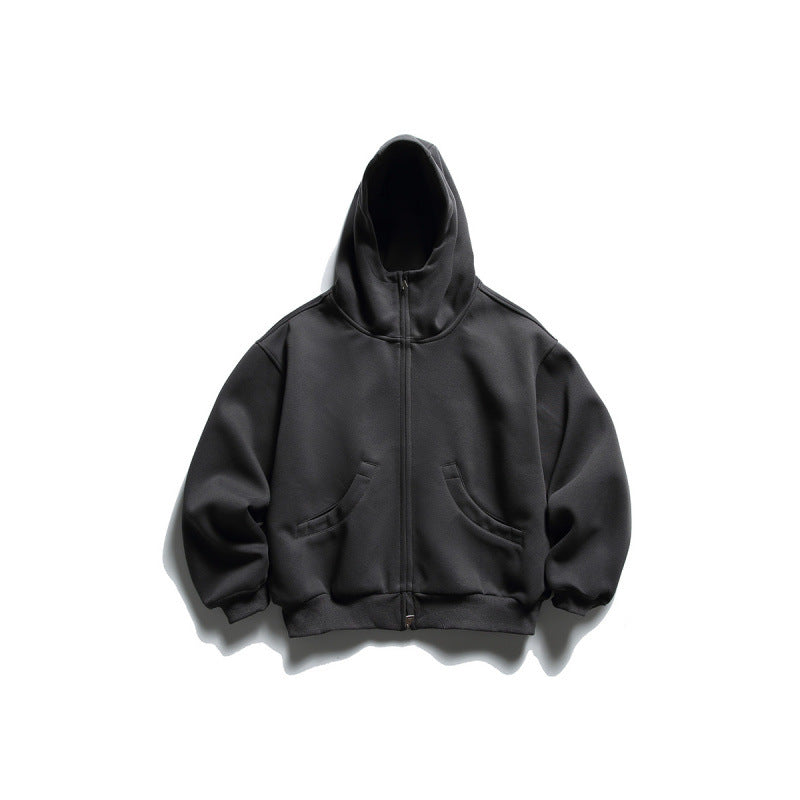 Unisex Oversize Zip-Hoodie with high collar and kangaroo pockets Mune Fashion