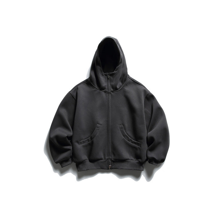 Unisex Oversize Zip-Hoodie with high collar and kangaroo pockets Mune Fashion