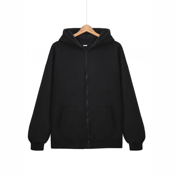 Unisex nan lightweight zip hoodie with brushed inner French terry, flat seams and kangaroo pockets Mune Fashion