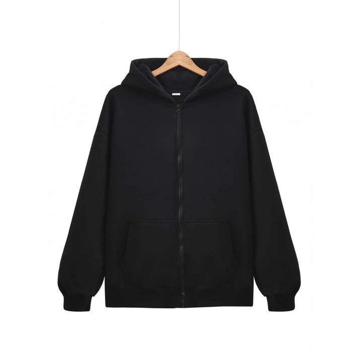 Unisex nan lightweight zip hoodie with brushed inner French terry, flat seams and kangaroo pockets Mune Fashion
