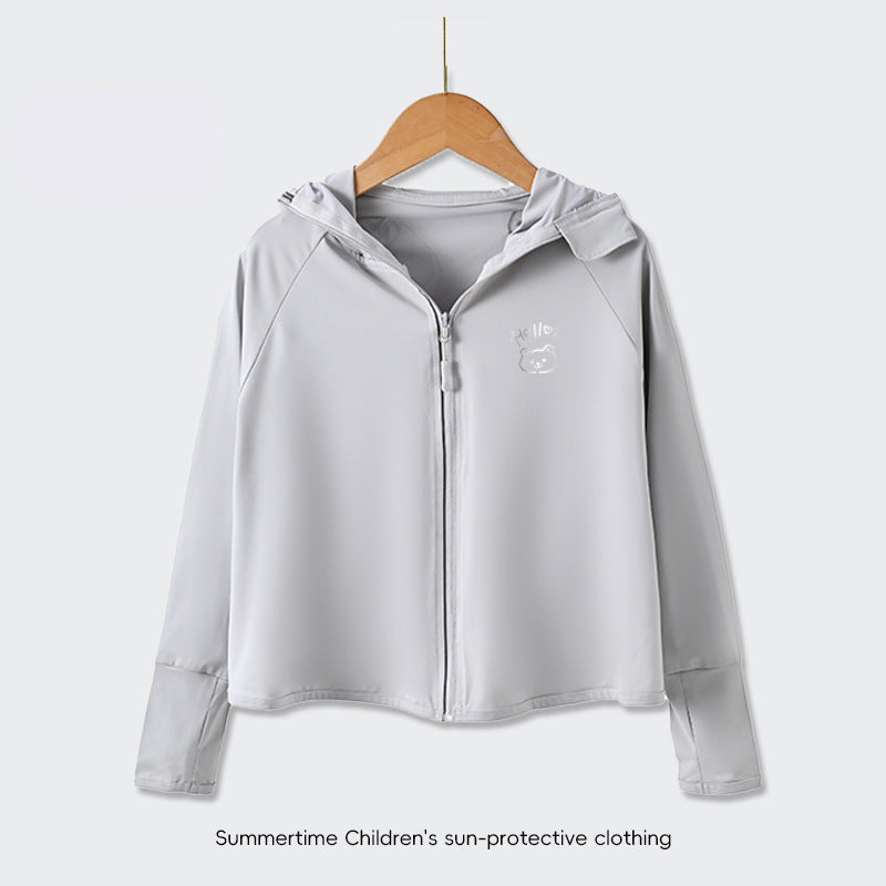 Ladies UV protection jacket with hood and soft material Mune Fashion