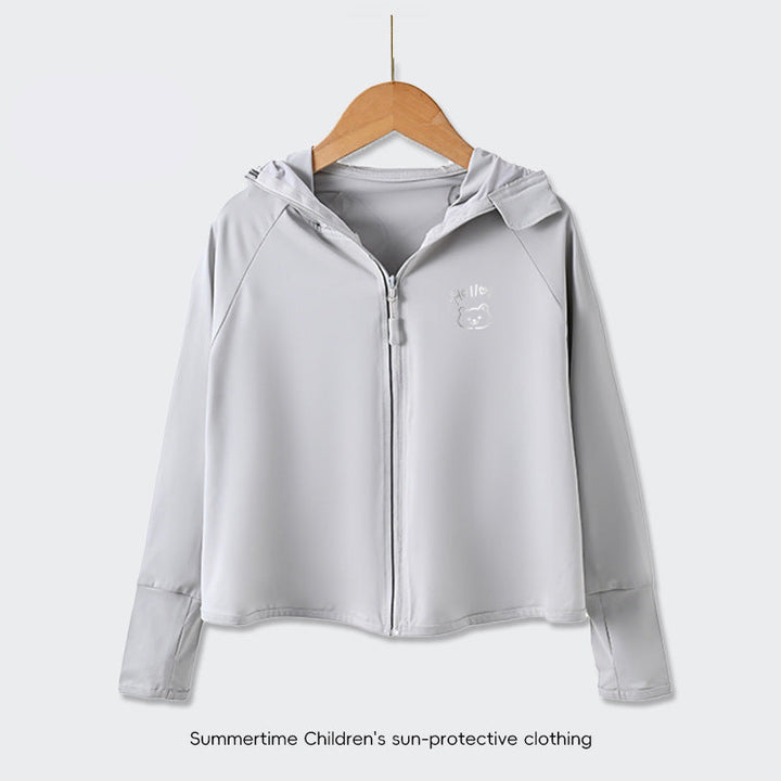 Ladies UV protection jacket with hood and soft material Mune Fashion