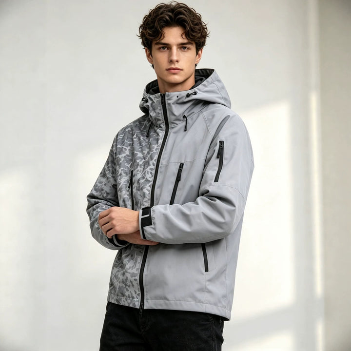 Men's Stylish Functional Jacket with Hood