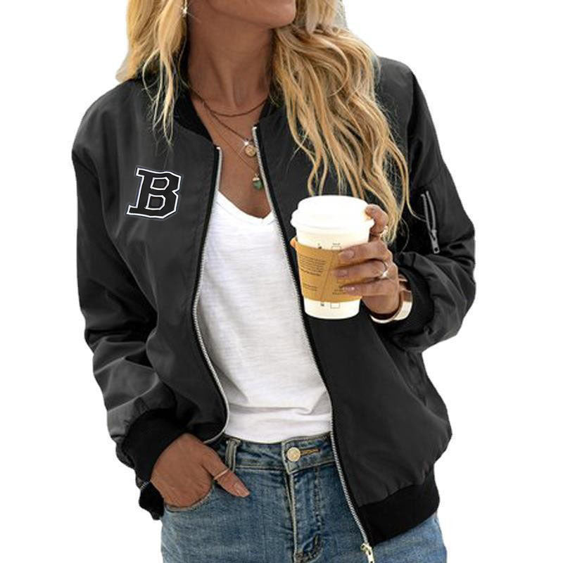 Women’s Stylish Bomber Jacket