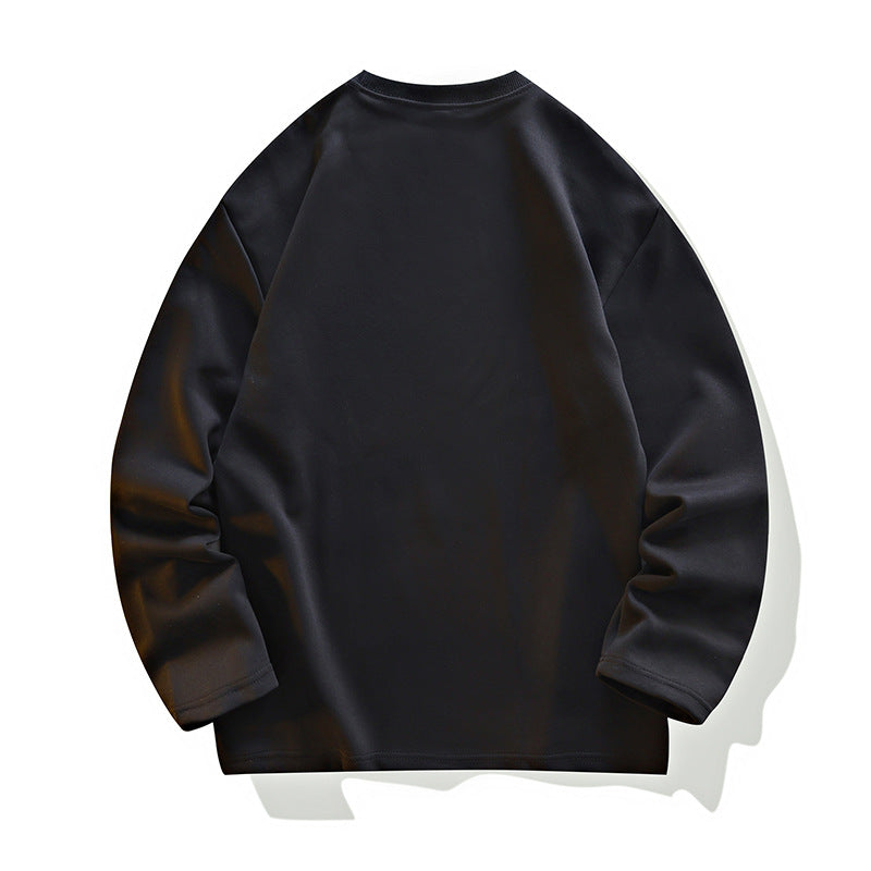 Unisex Oversize Long Sleeve Sweatshirt with Raglan Seams and Round Neckline Mune Fashion