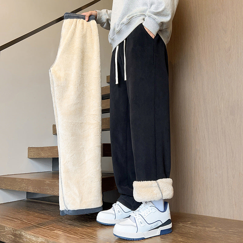 Women's Comfortable Fleece Relaxed Fit Pants