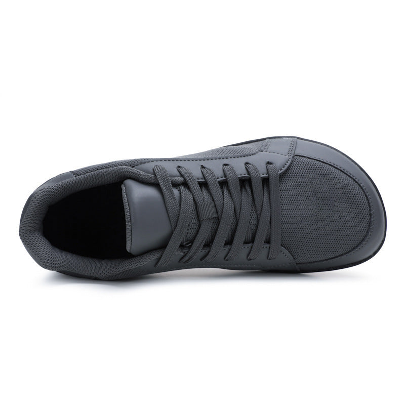 Men's urban city sneaker with seamless mesh and synthetic leather mix, cushioned EVA sole and padded heel support Mune Fashion