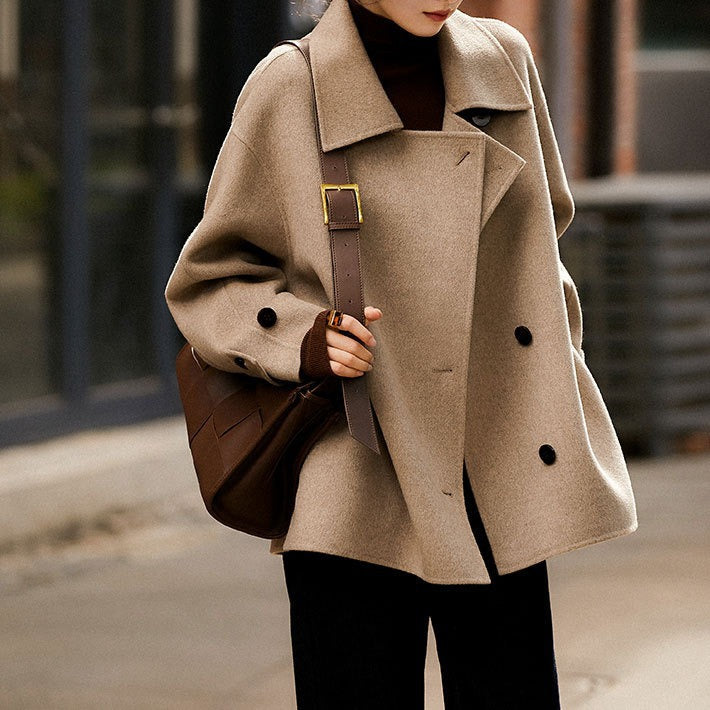 Women Modern Wool Jacket Mune Fashion