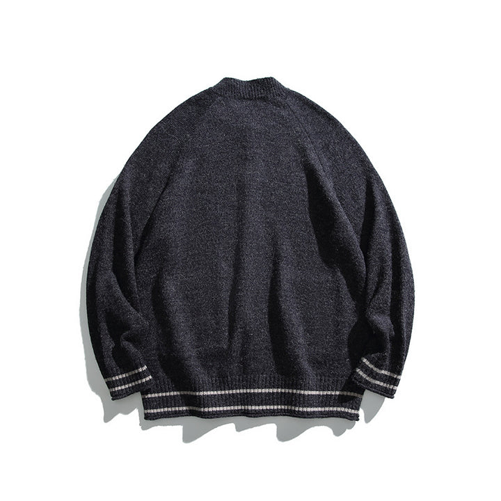 Unisex Boxy Cardigan made of fine knit with raglan sleeves and patch pockets Mune Fashion