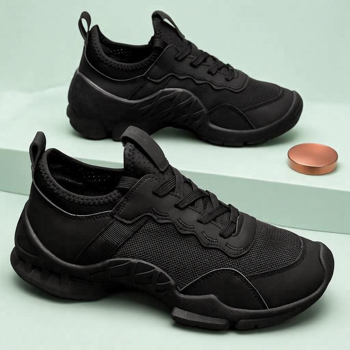 Men's Sporty Mesh Sneakers with Cushioning Mune Fashion