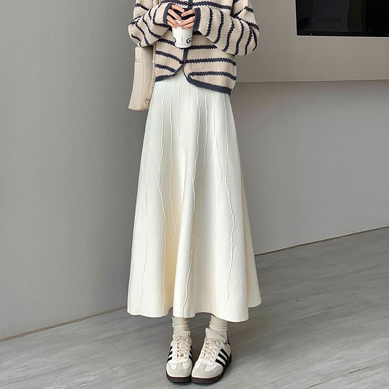 Ladies Elegant and Flowing Maxi Skirt Mune Fashion 1787632125
