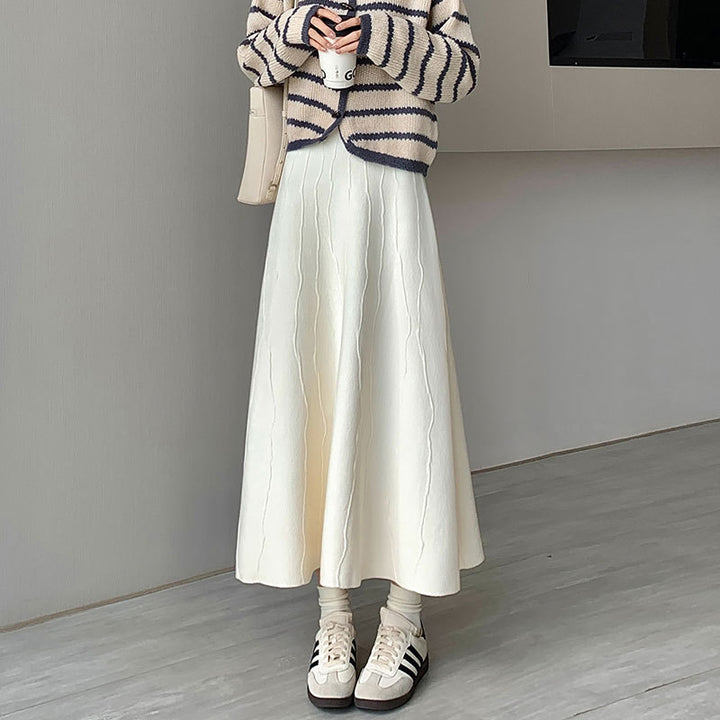 Ladies Elegant and Flowing Maxi Skirt Mune Fashion 1787632125