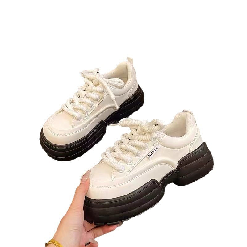 Women Chunky Sneakers with stylish tread sole and breathable surface structure Mune Fashion