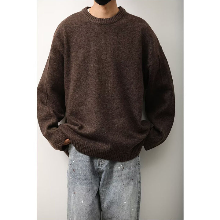 Men's Loose Knit Sweater Mune Fashion
