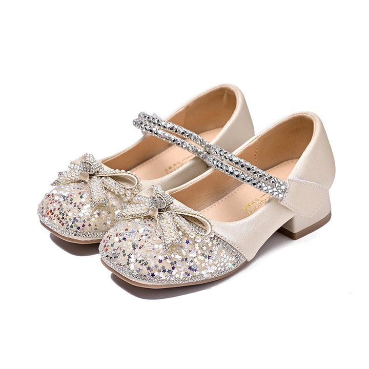 Ladies Glittering Ballet Shoes Mune Fashion