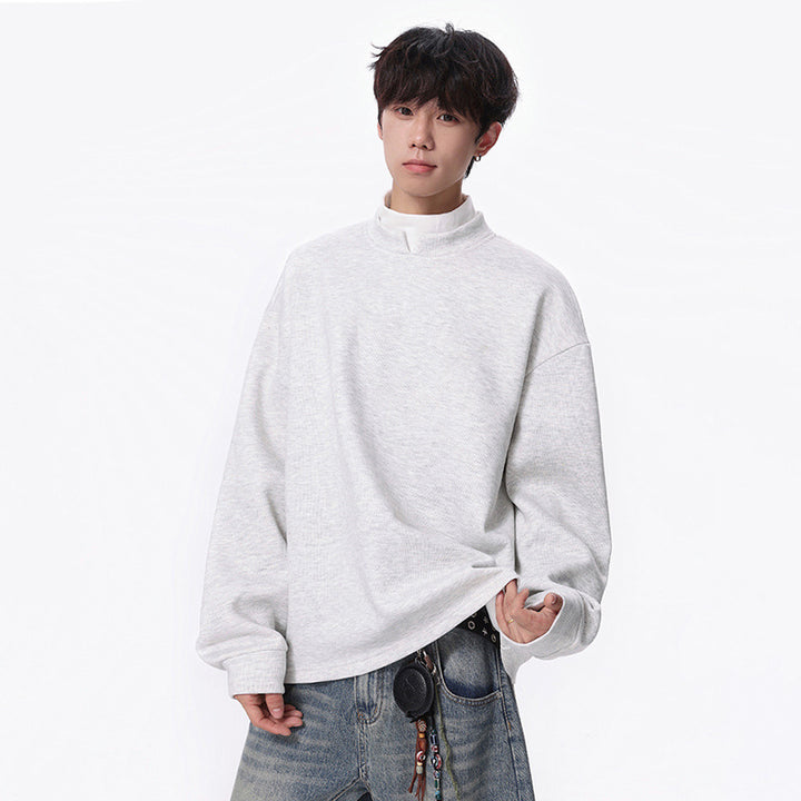 Women's High-Quality Standing Collar Sweater Mune Fashion
