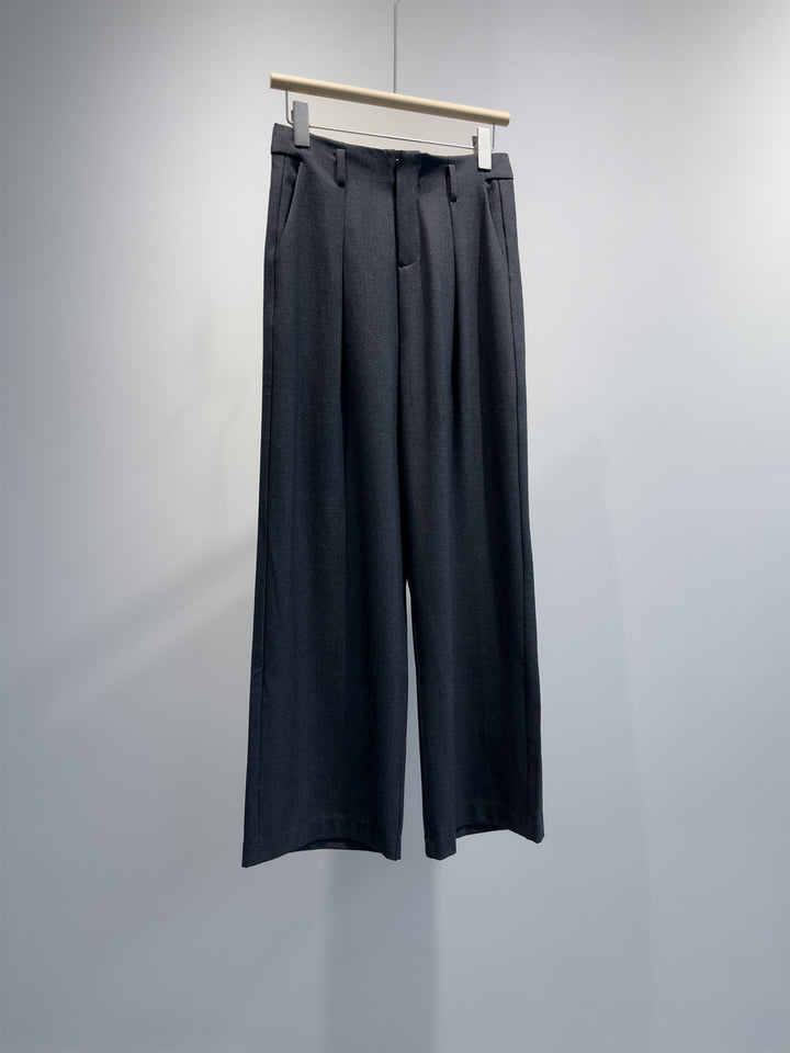 Women's Pleated Wide Trousers Mune Fashion