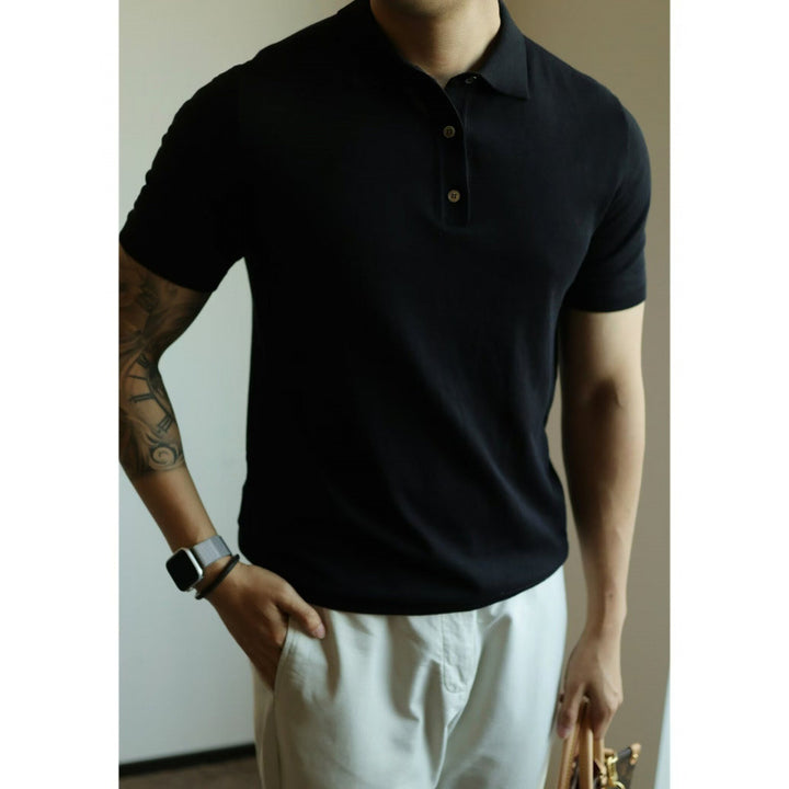 Men's Short Sleeve Polo Shirt made of high-quality cotton Mune Fashion