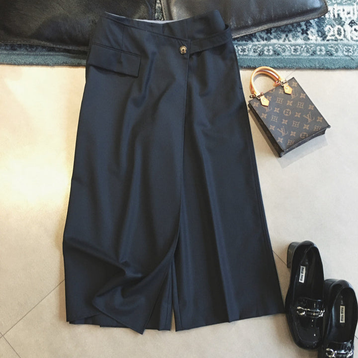 Women Elegant A-Line Maxi Skirts Mune Fashion