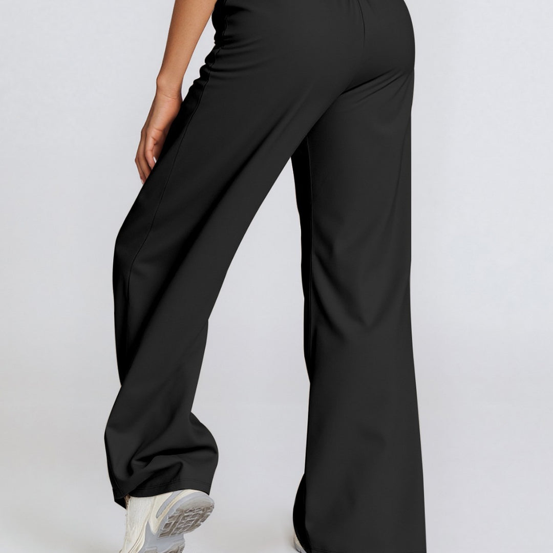 Women Soft Hoodie Pants with Elastic Mune Fashion