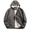 Men's Hooded Canvas Jacket with Sherpa Lining and Utility Details Mune Fashion