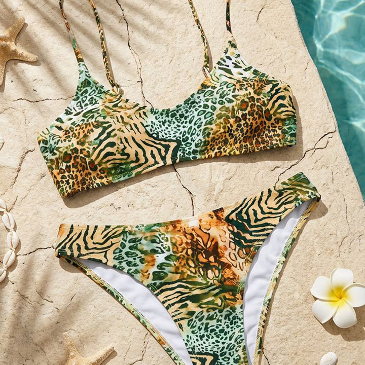 Women's Animal Print Bikini Set Mune Fashion
