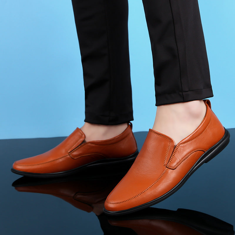 Men's Elegant Slip-On Business Half Shoe with Padded Comfort Insole Mune Fashion