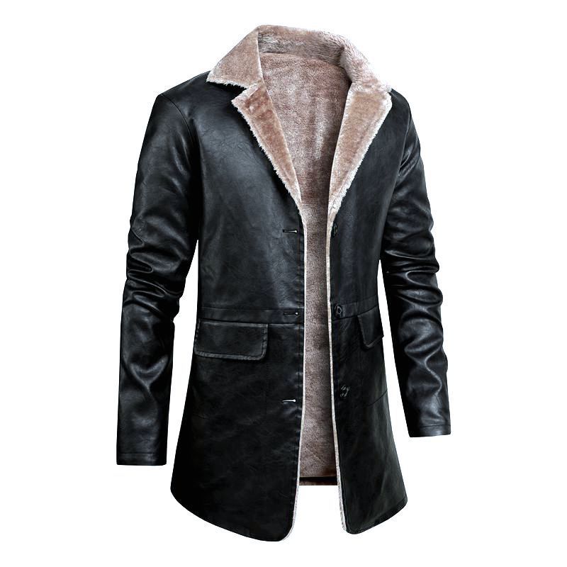 Men's Noble Lamb Leather Jacket with Soft Lining Mune Fashion