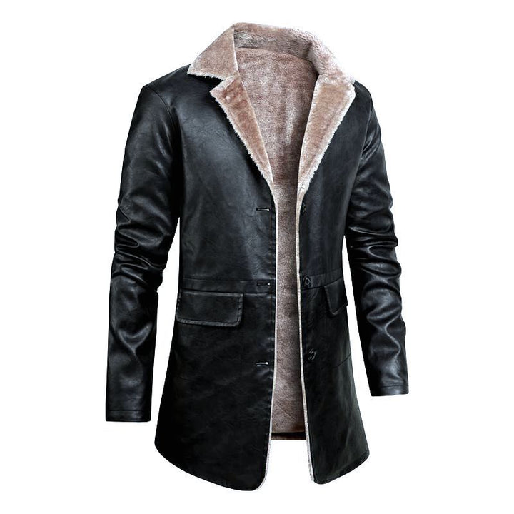 Men's Noble Lamb Leather Jacket with Soft Lining Mune Fashion
