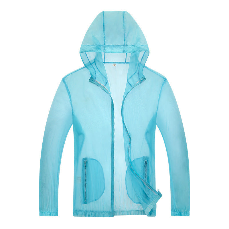 Men's ultralight rain jacket with adjustable hood area and reflective elements Mune Fashion