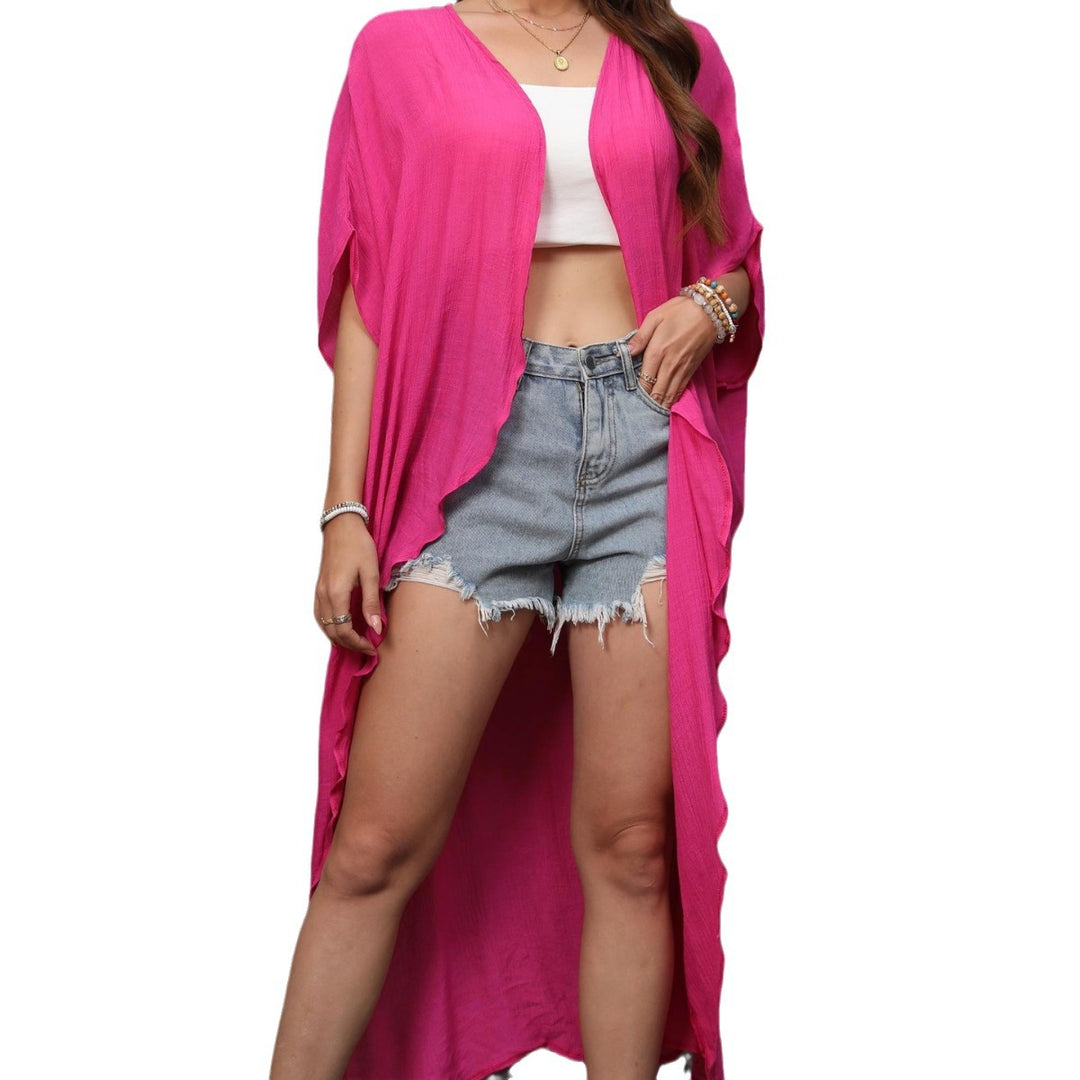 Women's airy beach kimono made of flowing viscose Mune Fashion