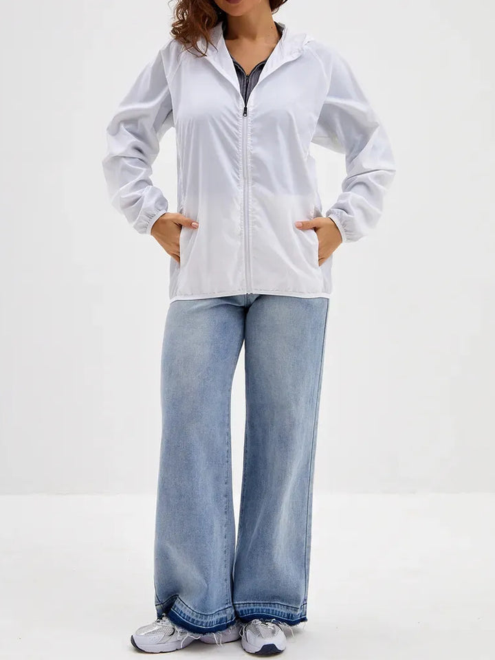 Women's Lightweight Transition Jacket with Hood