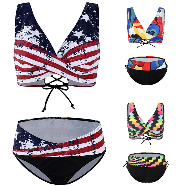Women's sporty bikinis with stylish wrap design Mune Fashion