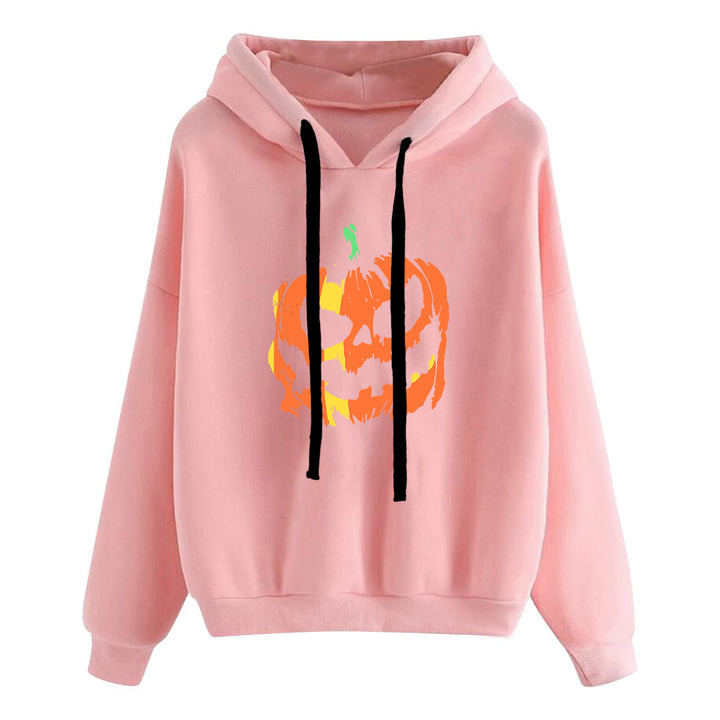 Women's casual oversized hoodie with heart and paw print, drawstring and ribbed cuffs Mune Fashion
