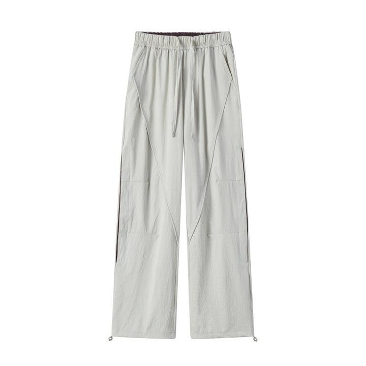 Women Comfortable Cargo Pants with Elastic Waistband Mune Fashion