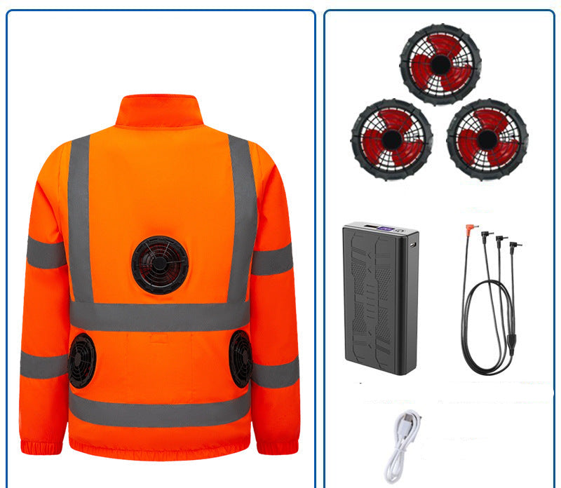 Unisex portable battery fan set for cooling vest with quiet fans Mune Fashion