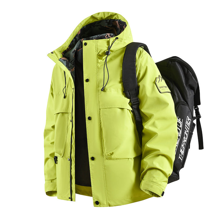 Men's Waterproof Leisure Jacket Mune Fashion