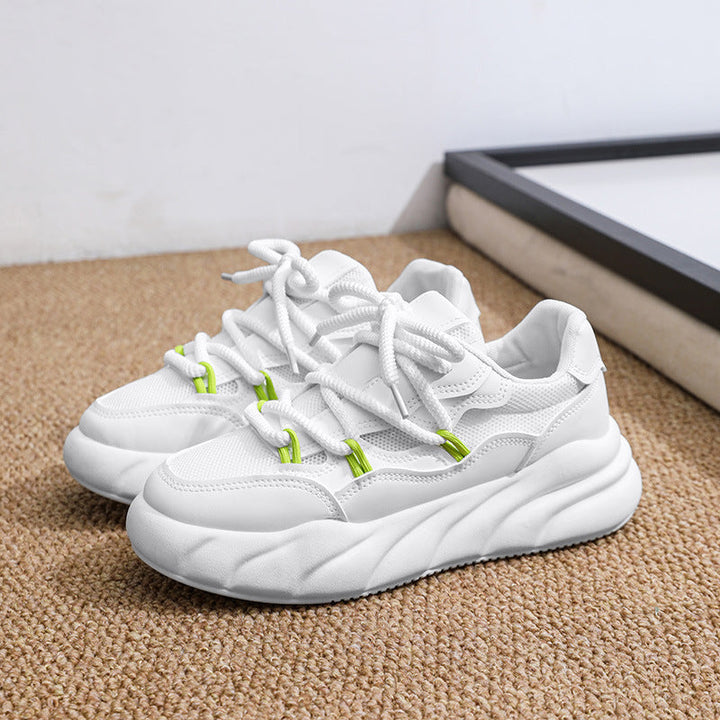 Ladies sporty sneakers with innovative lacing technology and ultra-light design Mune Fashion